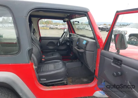 2002 Jeep Wrangler Se z USA, uszkodzony, nr VIN 1J4FA29P62P758125